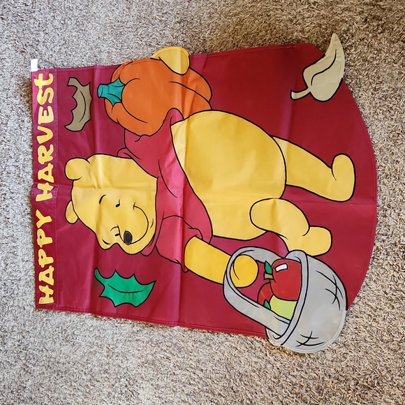 Disney Happy Harvest Winnie the Pooh Full Size Flag - Picture 5 of 9